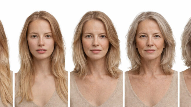 Erfahren Sie, wie sich Ihre Haut mit dem Alter verändert