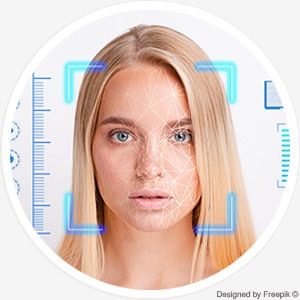 Gesichtsanalyse und Beratung