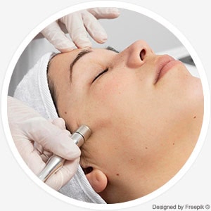 Vakuum-Gesichtsreinigung