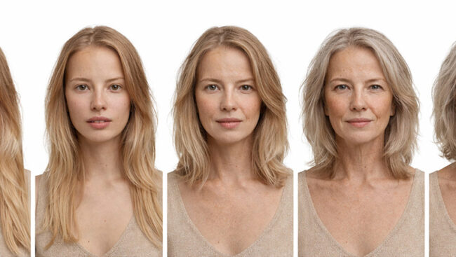Узнайте, что происходит с кожей с возрастом